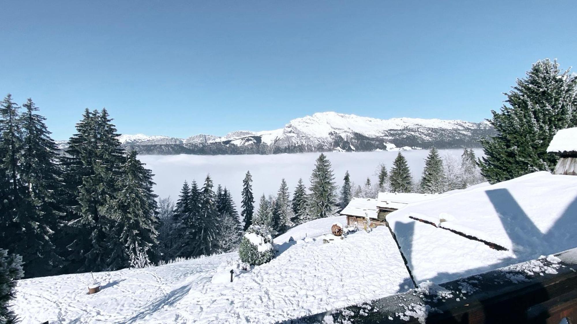 La Ferme Des Vonezins Hotel Thônes Kültér fotó
